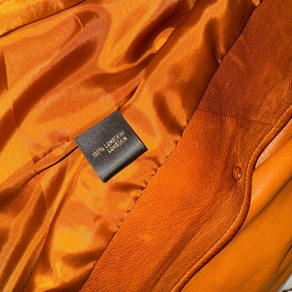 Lafayette 148 New York Tailored Leather Jacket - Picture 4 of 6